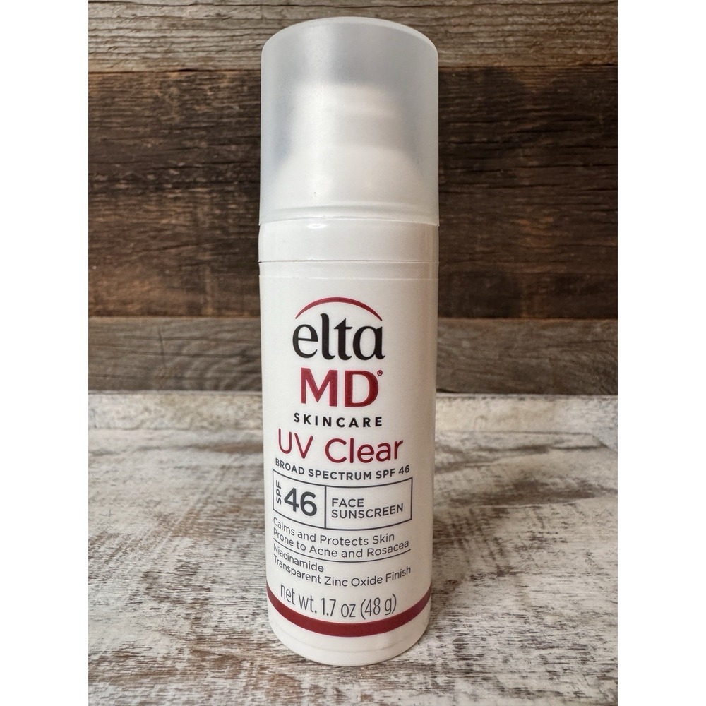 EltaMD UV Clear Broad Spectrum SPF 46 1.7oz Face Sunscreen NWOB | MSRP = $43